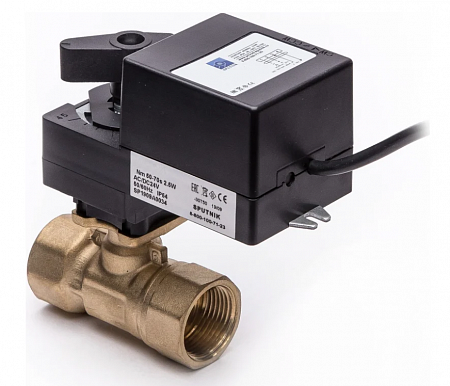 Шаровой клапан двухходовой AR24-2 K2 DN15 KVS 2,5 фото в Инженерном центре РУБИКОН